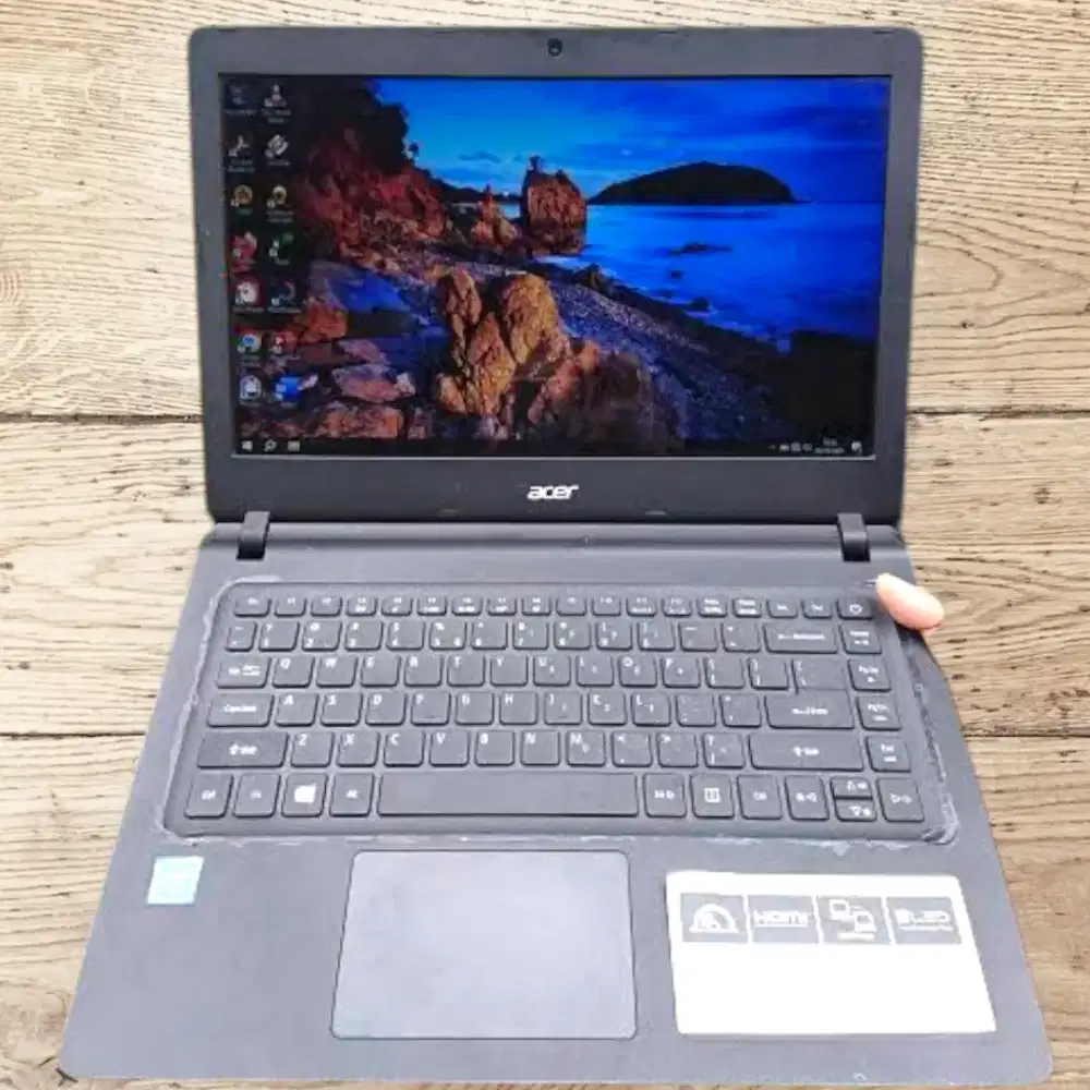 Laptop Acer Ram 4GB Hatdisk 500GB Batre Awet Siap Kerja