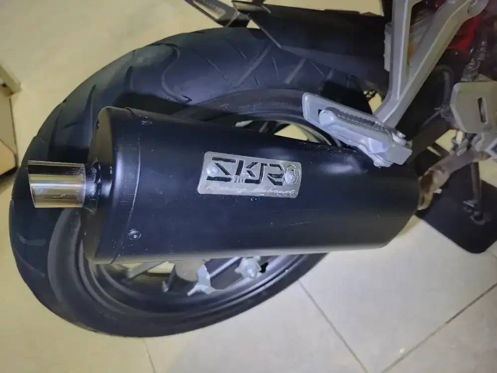 Knalpot Honda CB150X, CB150R standar racing