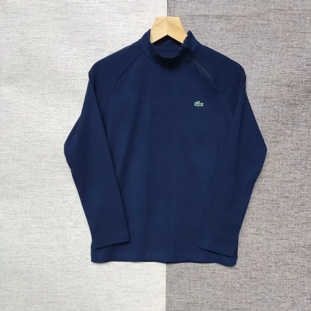 Kaos Strech Long Sleeve Lacoste Sport Turtle Neck Women