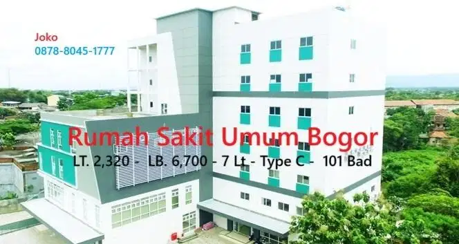 Rumah Sakit Besar dan Megah Type C di Bogor, Jawa Barat