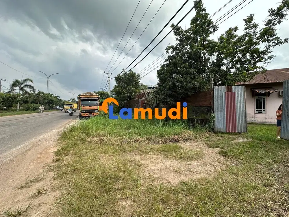 Dijual tanah strategis Luas 4.700 m2 Jl Nurdin Panji Simpang Bandara