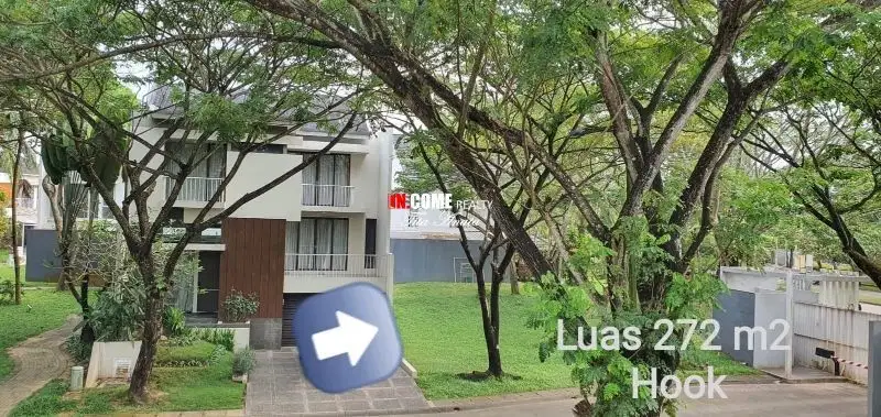 Dijual tanah kavling Hook luas 272 m2 komplek Citra Grand City