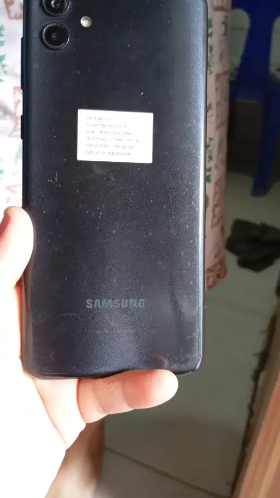 Jual Samsung a04 masih mulus no lecet
