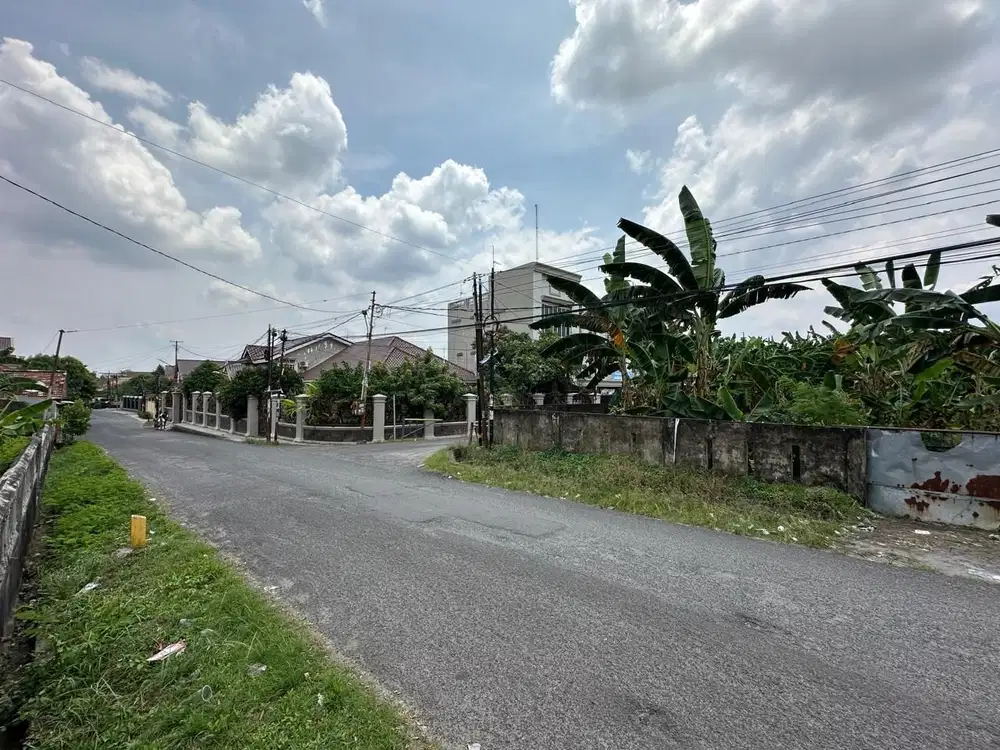 Dijual tanah kavling sudut dalam komplek kawasan kambang Iwak Palemban