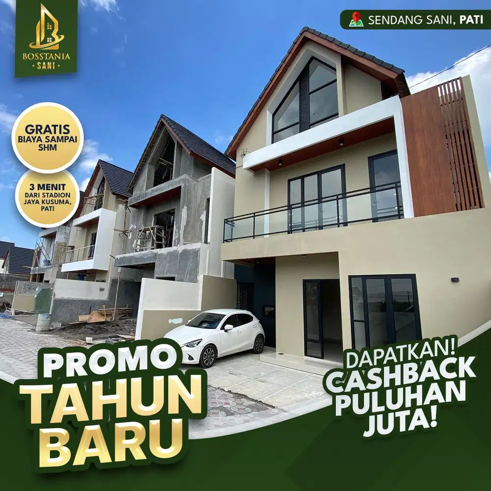 Rumah Mewah di Pati Dekat Fasilitas Umum Kesehatan dan Pendidikan