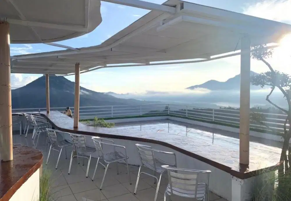 Restaurant VIew Gunung & Danau Penelokan Kintamani Bangli