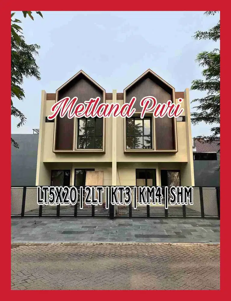 Wilson Rumah baru scandinavia di metland puri