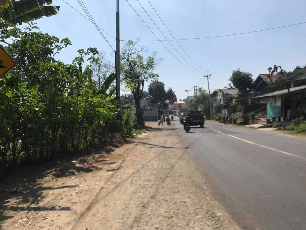 Termurah Tanah Lt 1,7h ,Pinggir Jln Provinsi