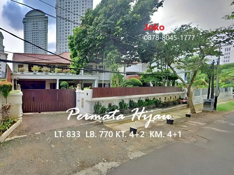 Rumah Bagus Komplek Elit Permata Hijau Jl. Permata Berlian, Jaksel