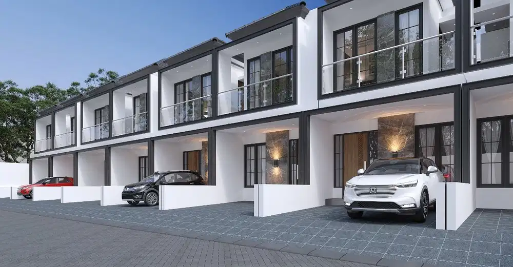 RUMAH MODERN DAN ASRI. DP0 %. FREE BIAYA2. BONUS SUKA2. AKSES TOL MUDAH