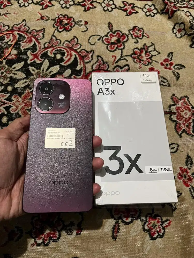 HP OPPO A3X 4+4GB/128GB