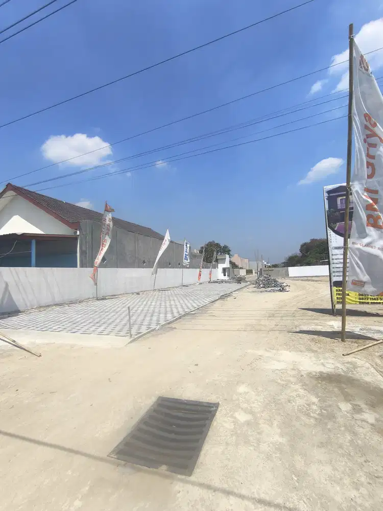 DIJUAL TANAH KAVLINGAN DI SOLOBARU LUAS 150M2 BISA PROSES BANK