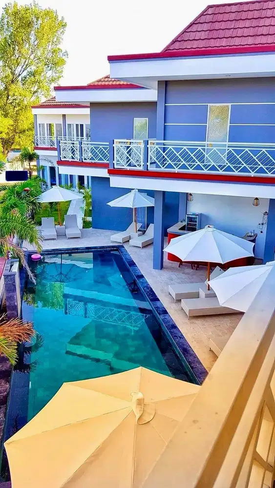 JUAL  HOTEL GILITRAWANGAN LOMBOK NUSA TENGGARA BARAT