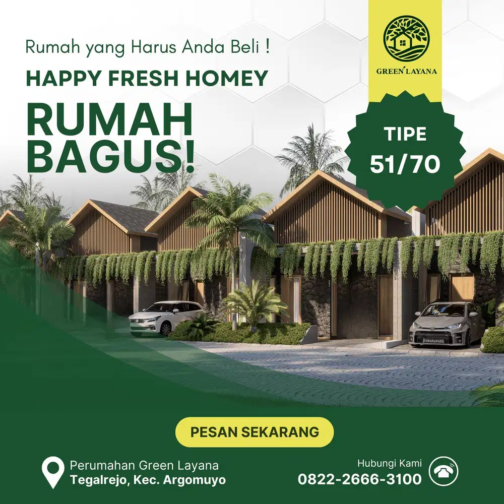 Happy Fresh Homey: Rumah yang Harus Anda Miliki diTengah Kota Salatiga