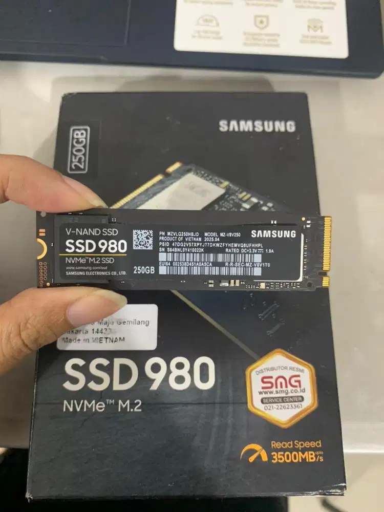SSD 980 NVme M.2 Samsung 250gb