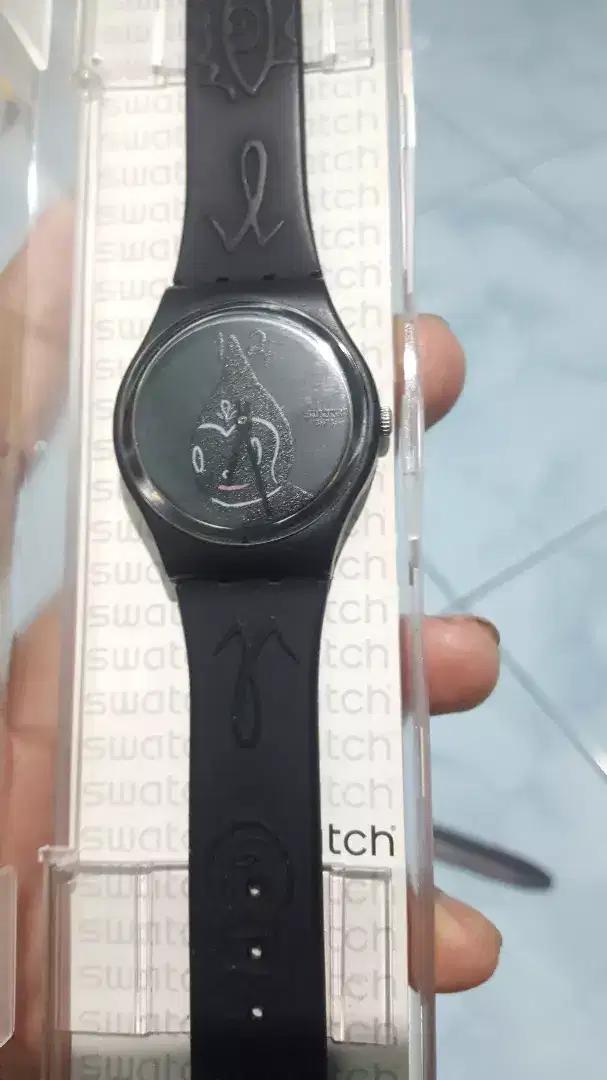 swatch kidrobot midnight magi fullset with the box
