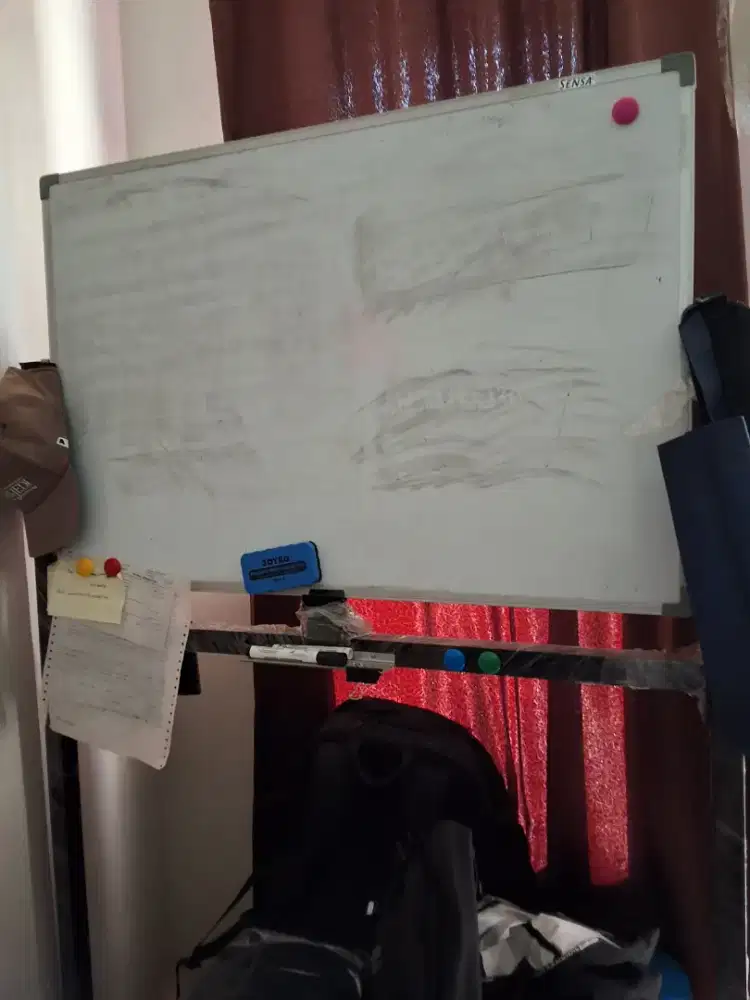 Whiteboard Magnetic Single Face 60x90