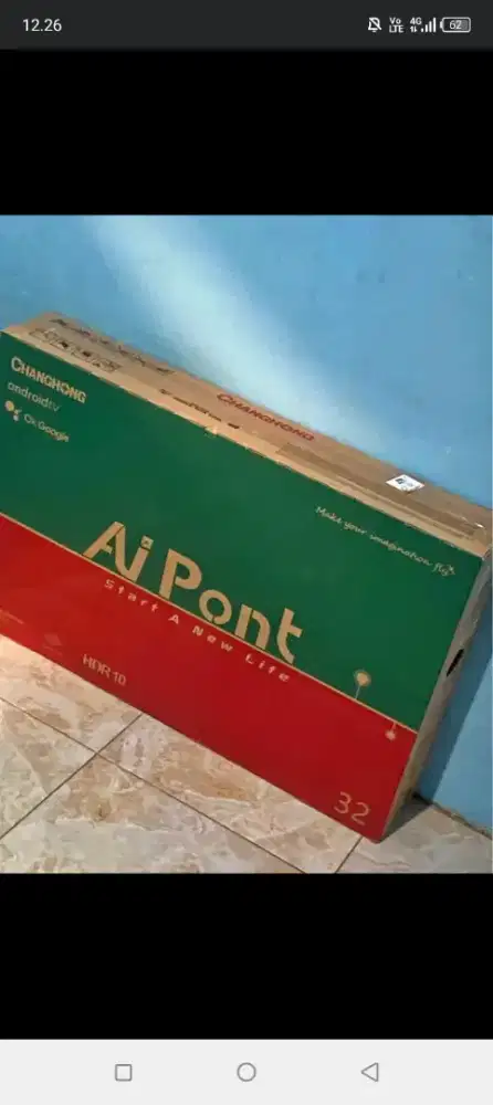 tv android changhong 32 inchi