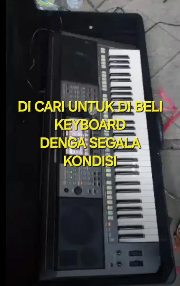 DI CARI UNTUK DI BELI KEYBOARD PIANO SOUND