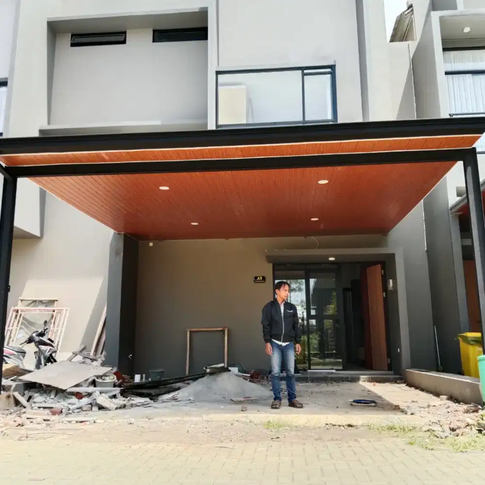 Kanopi atap alderon pelapon PVC