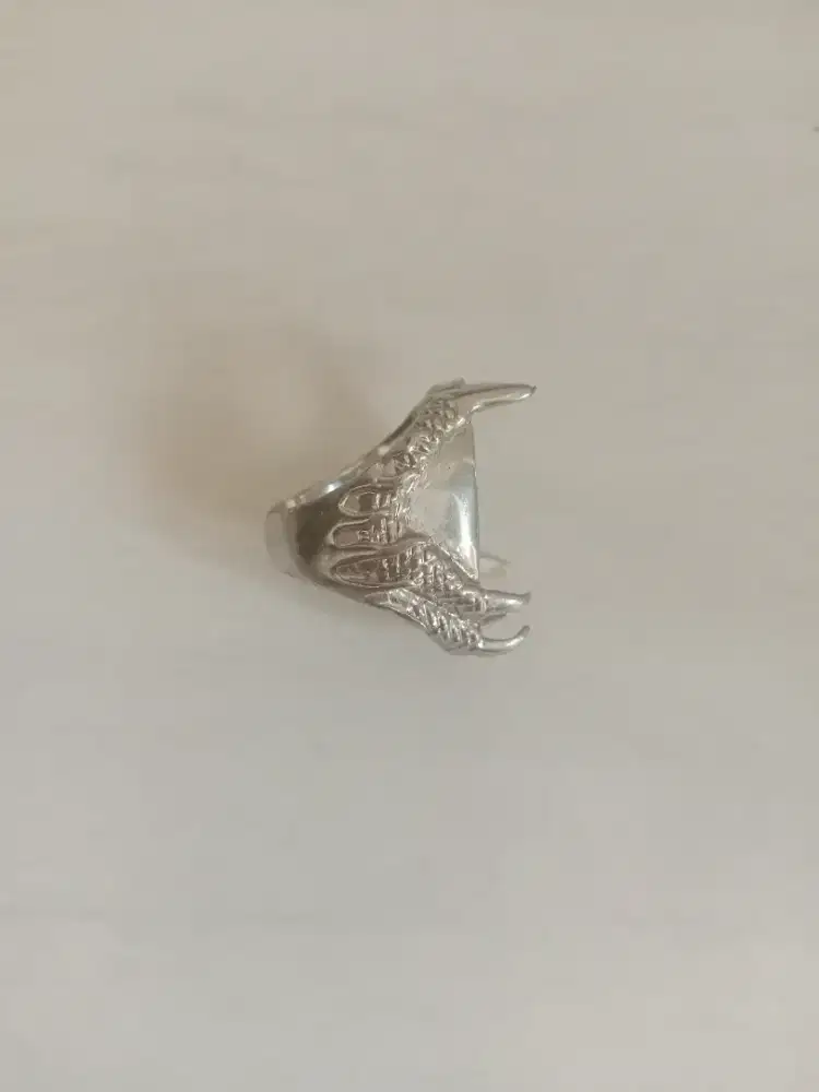 Ring alpaka big size