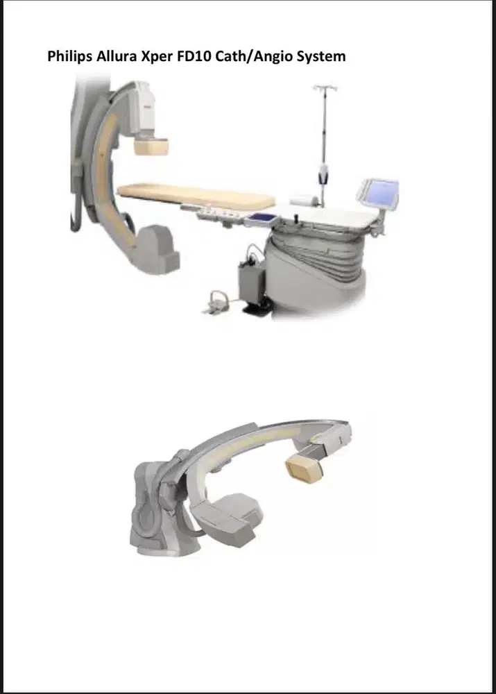 Philips Allura Xper FD10 Cath/Angio System