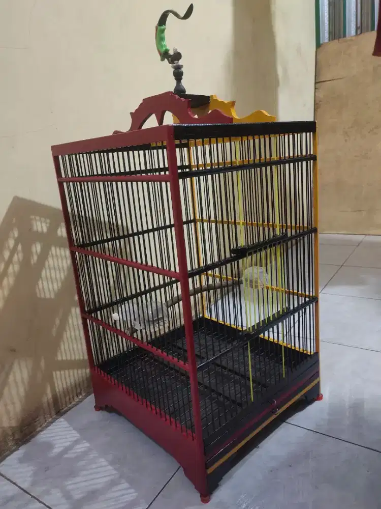 Sangkar burung full fiber