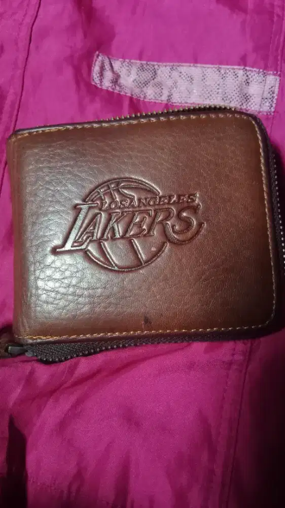 Dompet kulit NBA Los Angeles Lakers