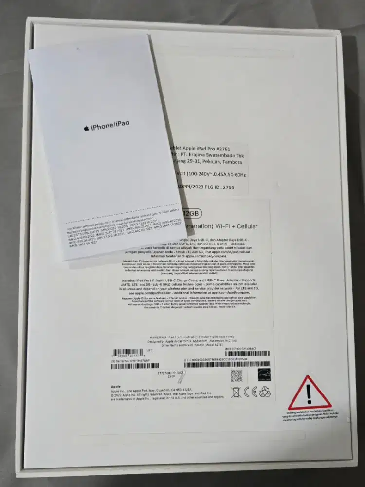 Ipad pro 11 512 cell wifi