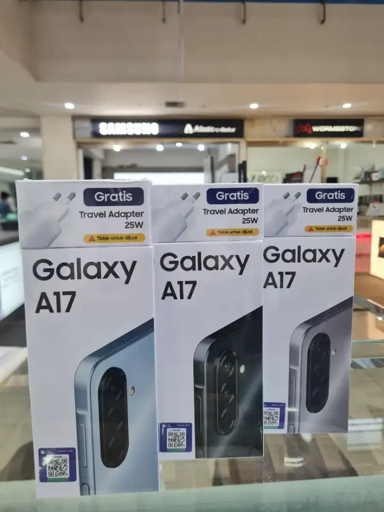 NEW GALAXY A17 4G 8/128 FREE 25W + HYDROGEL CLEAR + CLEAR CASE‼️