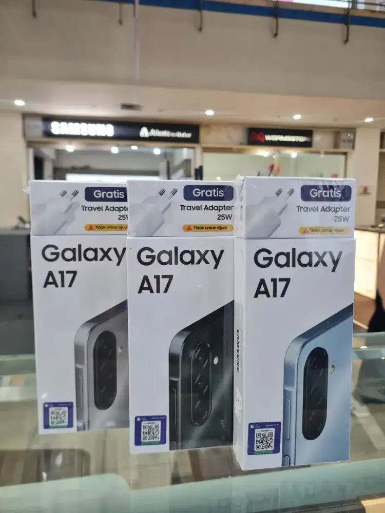 NEW GALAXY A17 4G 8/256 FREE 25W + HYDROGEL CLEAR + CLEAR CASE‼️