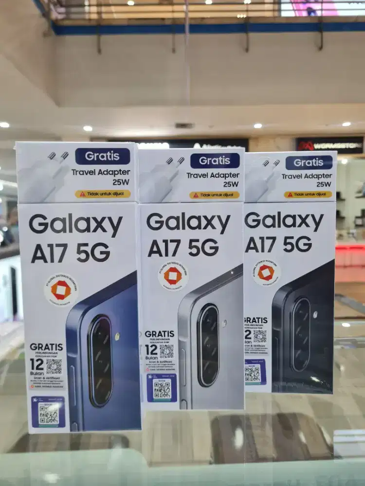 NEW GALAXY A17 5G 8/256 FREE 25W + HYDROGEL CLEAR + CLEAR CASE‼️