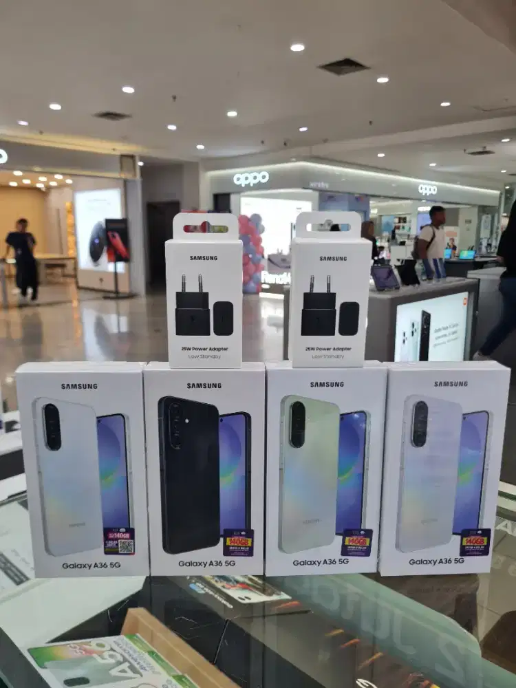 GALAXY A36 5G 8/256 FREE 25W + HYDROGEL CLEAR + CLEAR CASE‼️