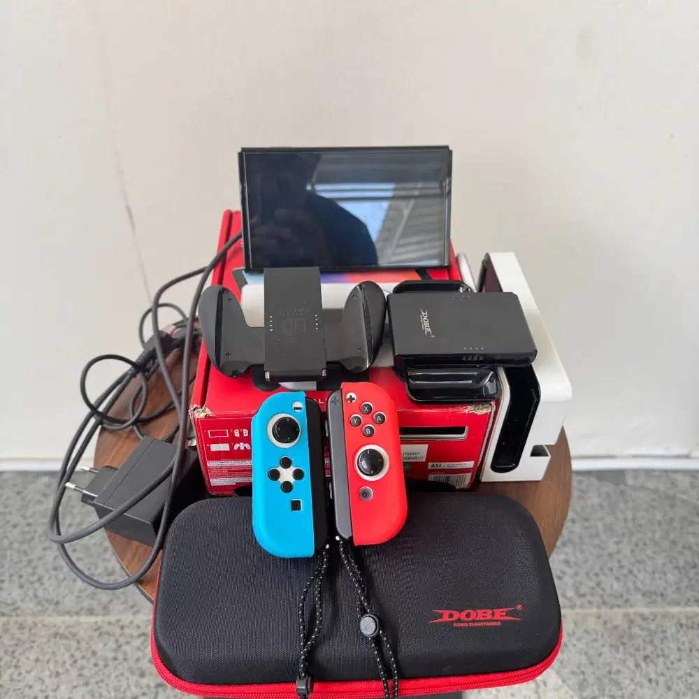 Nintendo Switch OLED OFW White - Fullset