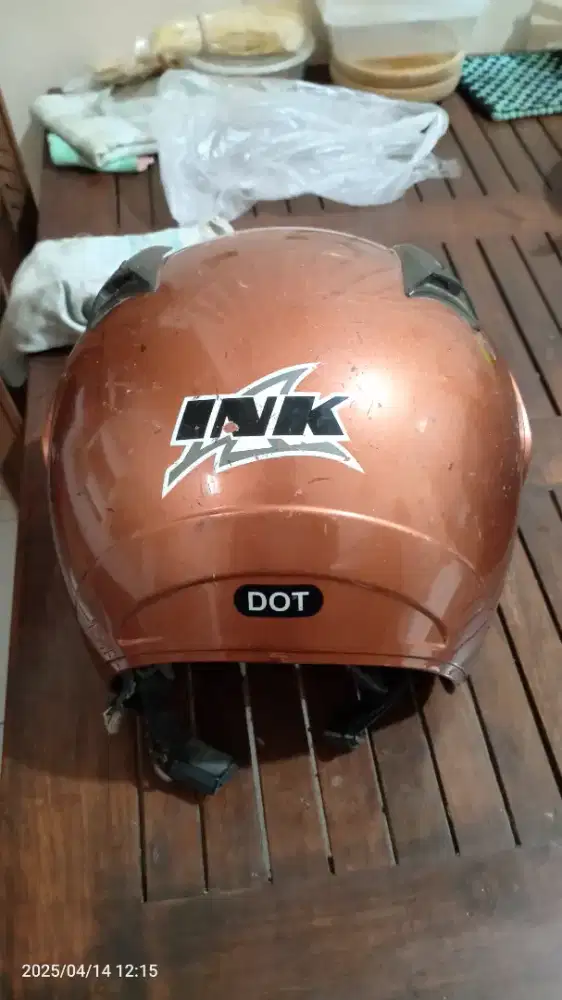 Helm INK Coklat ORI