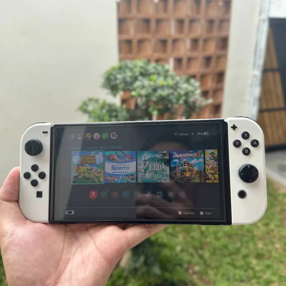 Nintendo Switch OLED OFW White - Fullset