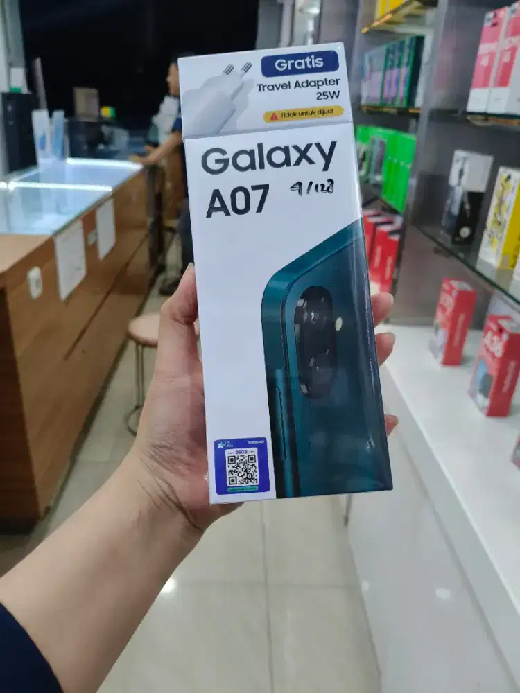 Samsung A07 ram 4/128 gb BARU Segel Garansi resmi