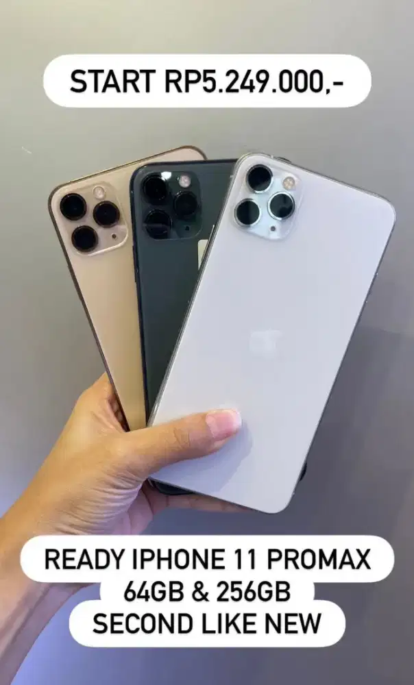 iPhone 11 pro 64&256