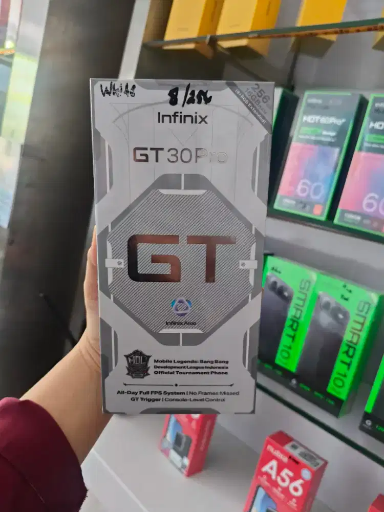 Infinix GT 30 pro ram 8/256 gb BARU Segel Garansi resmi