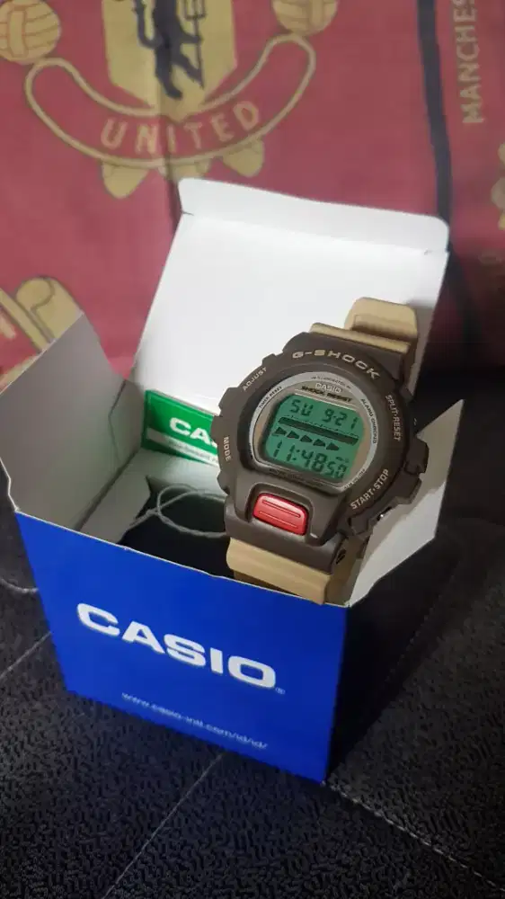 Jam Tangan Casio G SHOCK DW 6600 PC 5DR Second Like new 100% original