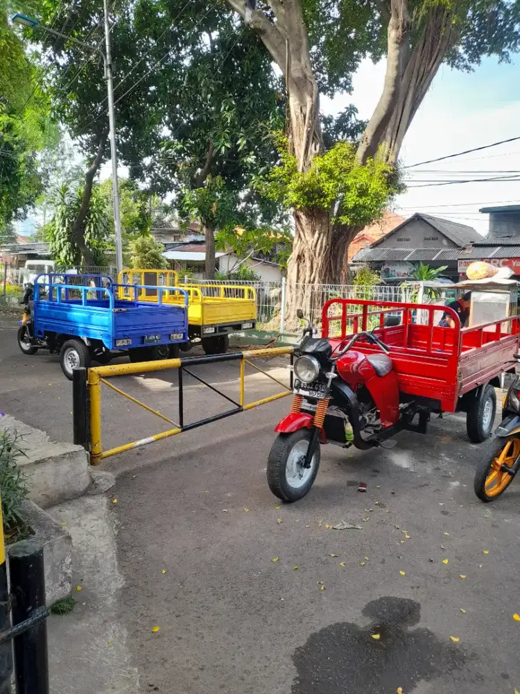 Rental pick up motor gerobak roda tiga 3 harian