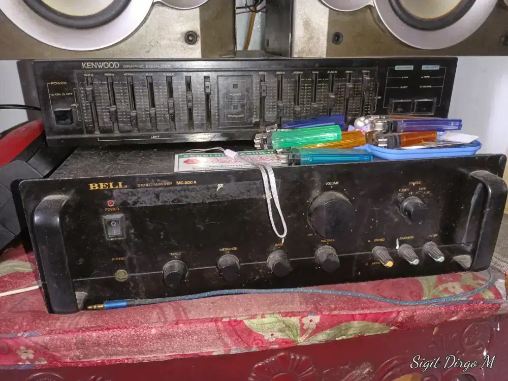 1 set audio amplifier