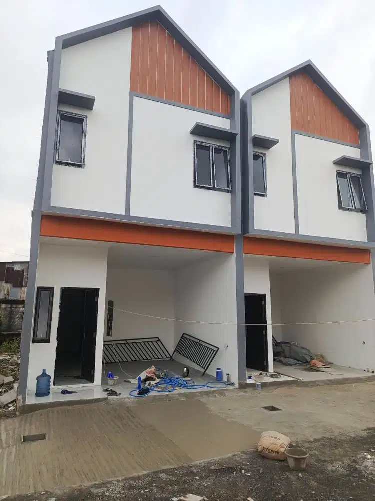 Rumah Scandinavia 2 Lantai Murah dekat Tol Bintara & Stasiun Cakung