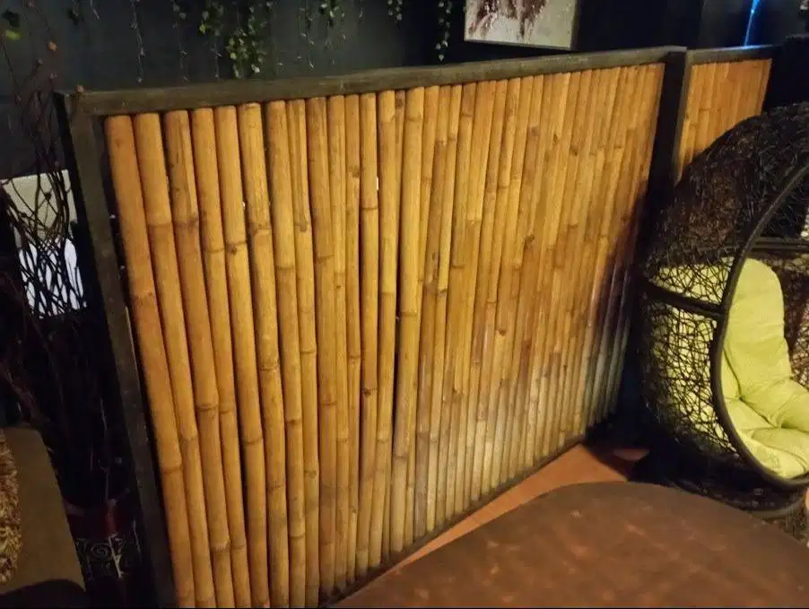 Partisi Bambu Asli Besar 200x150 cm