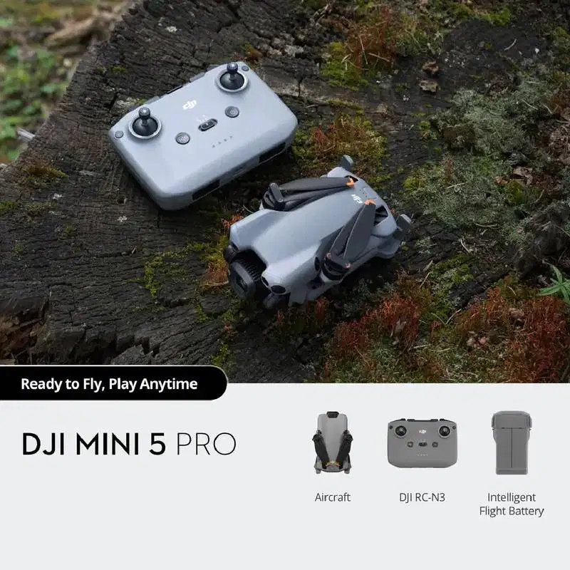 DJI Mini 5 Pro RCN3 / RC-N3 Basic dan Combo 1-Inch Large CMOS 4K Drone