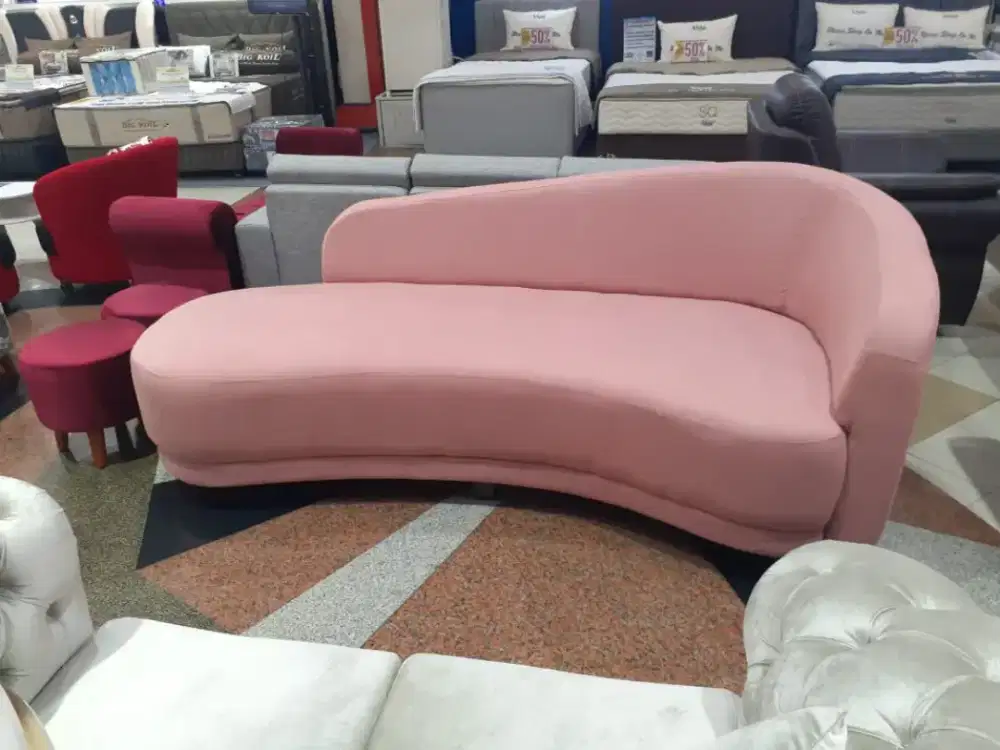 Sofa santai pink