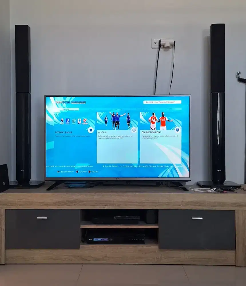 Home Theater + PS 3 + RAK (Meja) TV