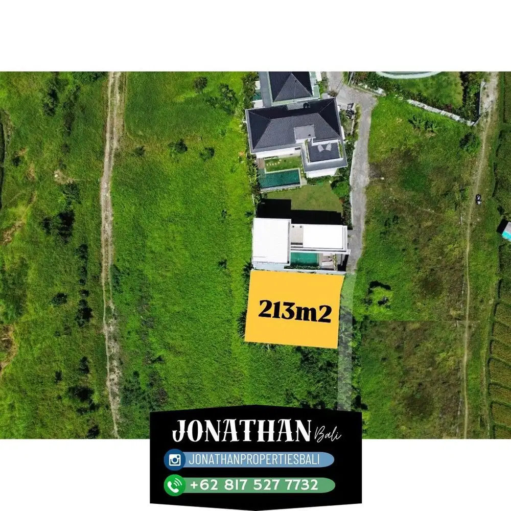 Dijual Tanah Siap Bangun di Kawasan Villa Mewah, Umalalang Cemagi - LSKT