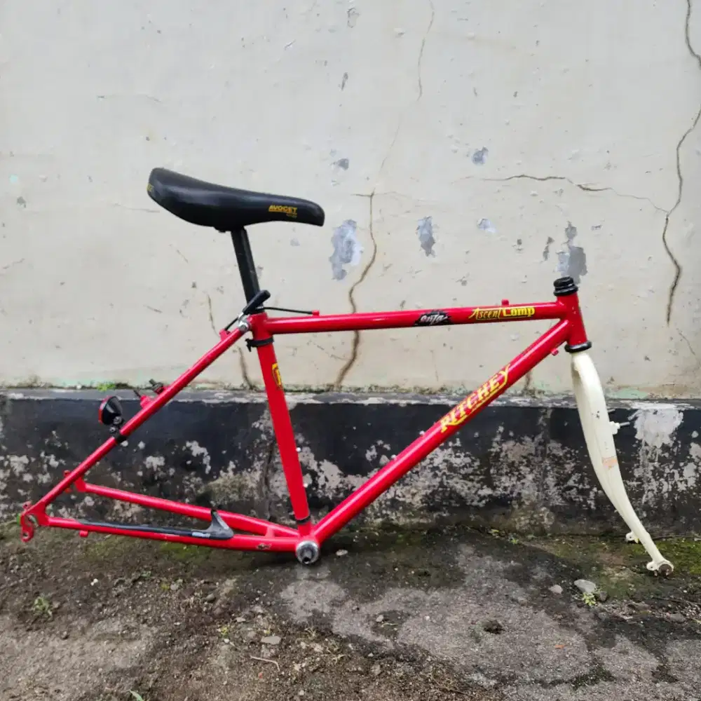 Frame & Fork Sepeda MTB Vintage Ritchey Ascent Comp