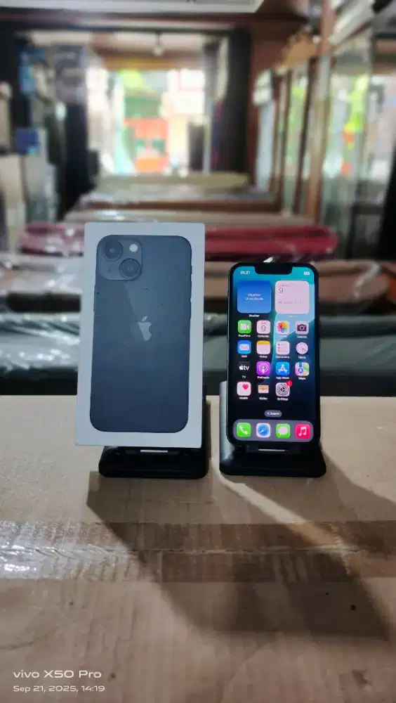 apple iphone 13 mini 128GB fullset, sinyal aman